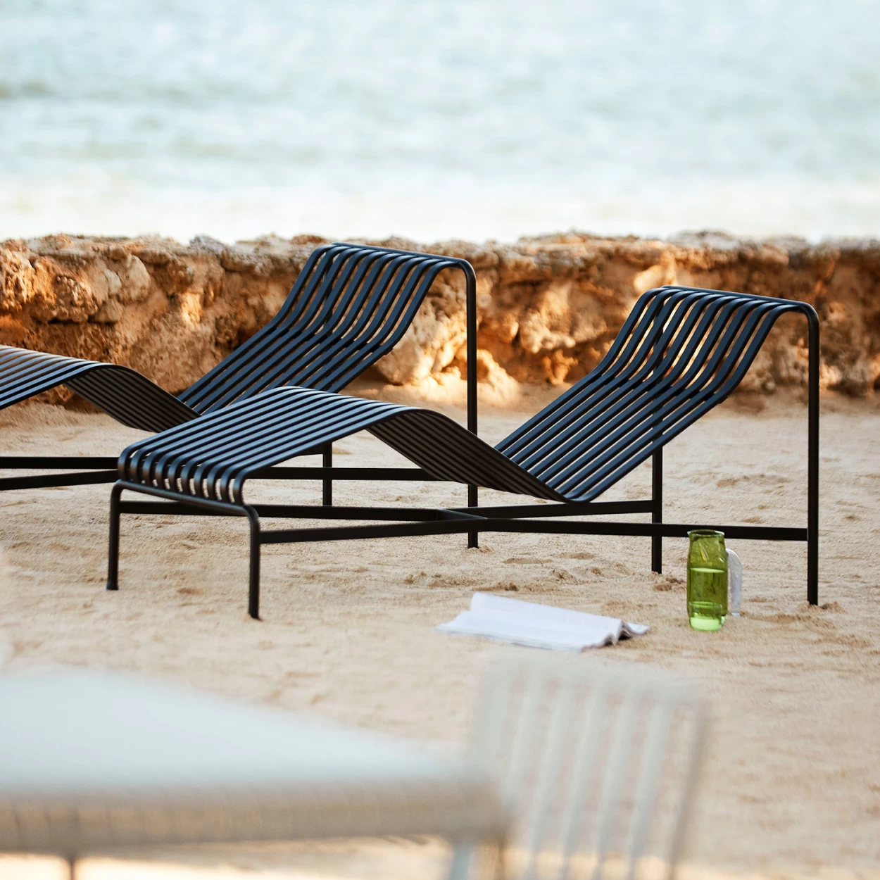 Liege Chaise Palissade Farbe Anthracite – Bild 4