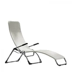 Terrassenliege Fiam Samba Farbe Grau