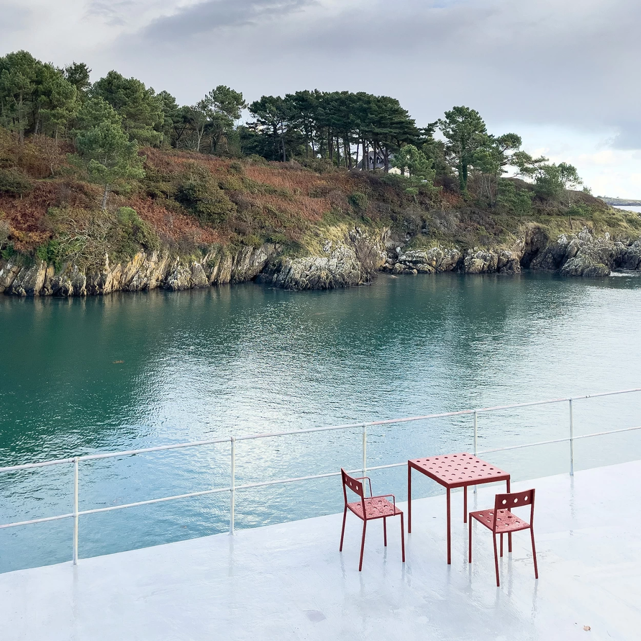 Tisch Balcony Quadratisch Farbe Iron Von HAY â Bild 4