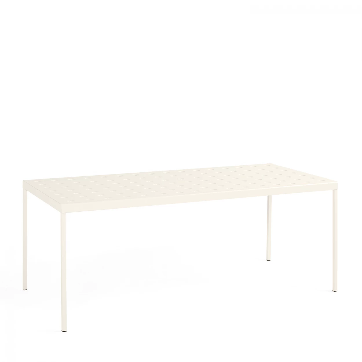 Tisch Balcony Long 190 Cm Farbe Chalk Beige Von HAY