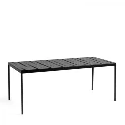 Tisch Balcony Long 190 Cm Farbe Anthracite Von HAY