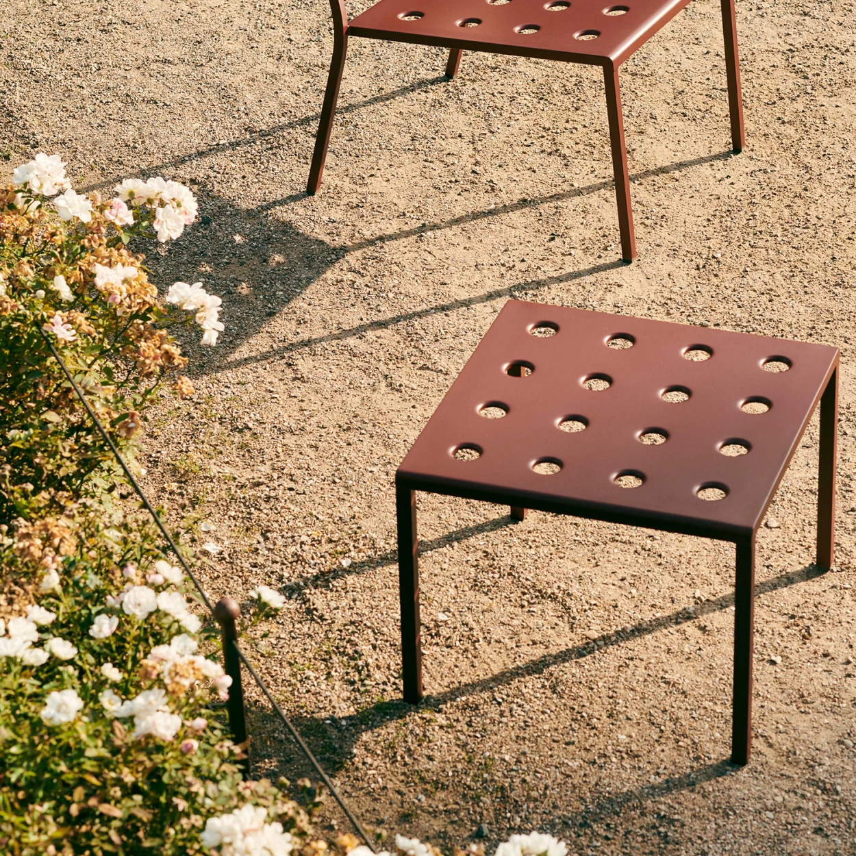 Beistelltisch Balcony Low Farbe Anthracite Von HAY – Bild 2