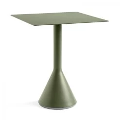 Beistelltisch Palissade Cone Square Farbe Olive Von HAY