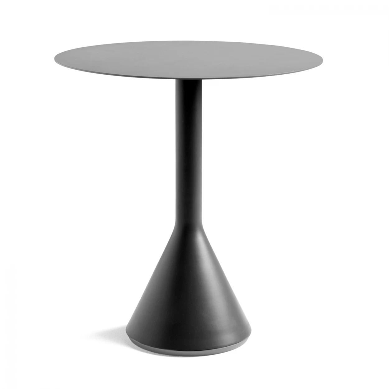Beistelltisch Palissade Cone Farbe Anthracite 70 Cm Von HAY