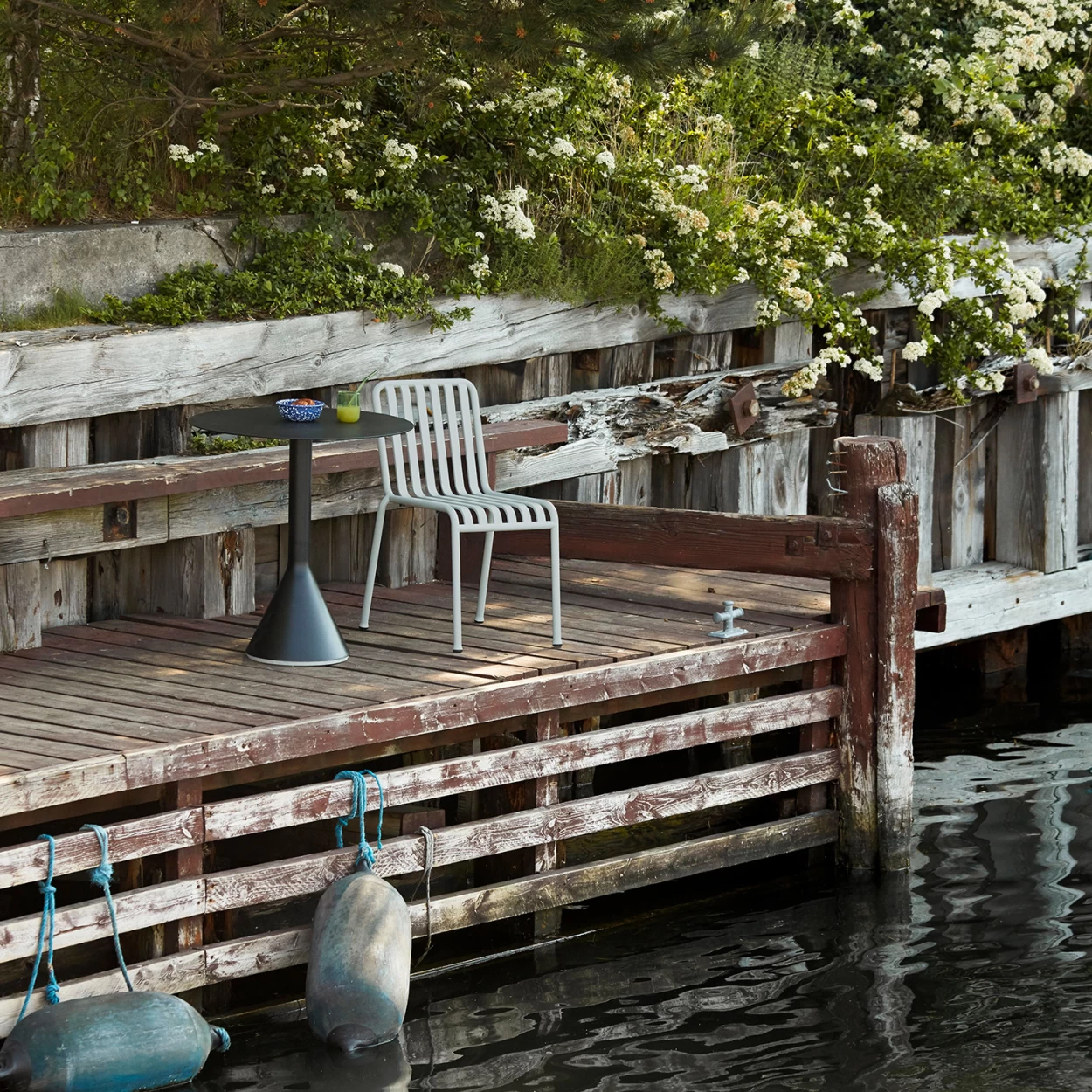 Beistelltisch Palissade Cone Farbe Anthracite 70 Cm Von HAY – Bild 2