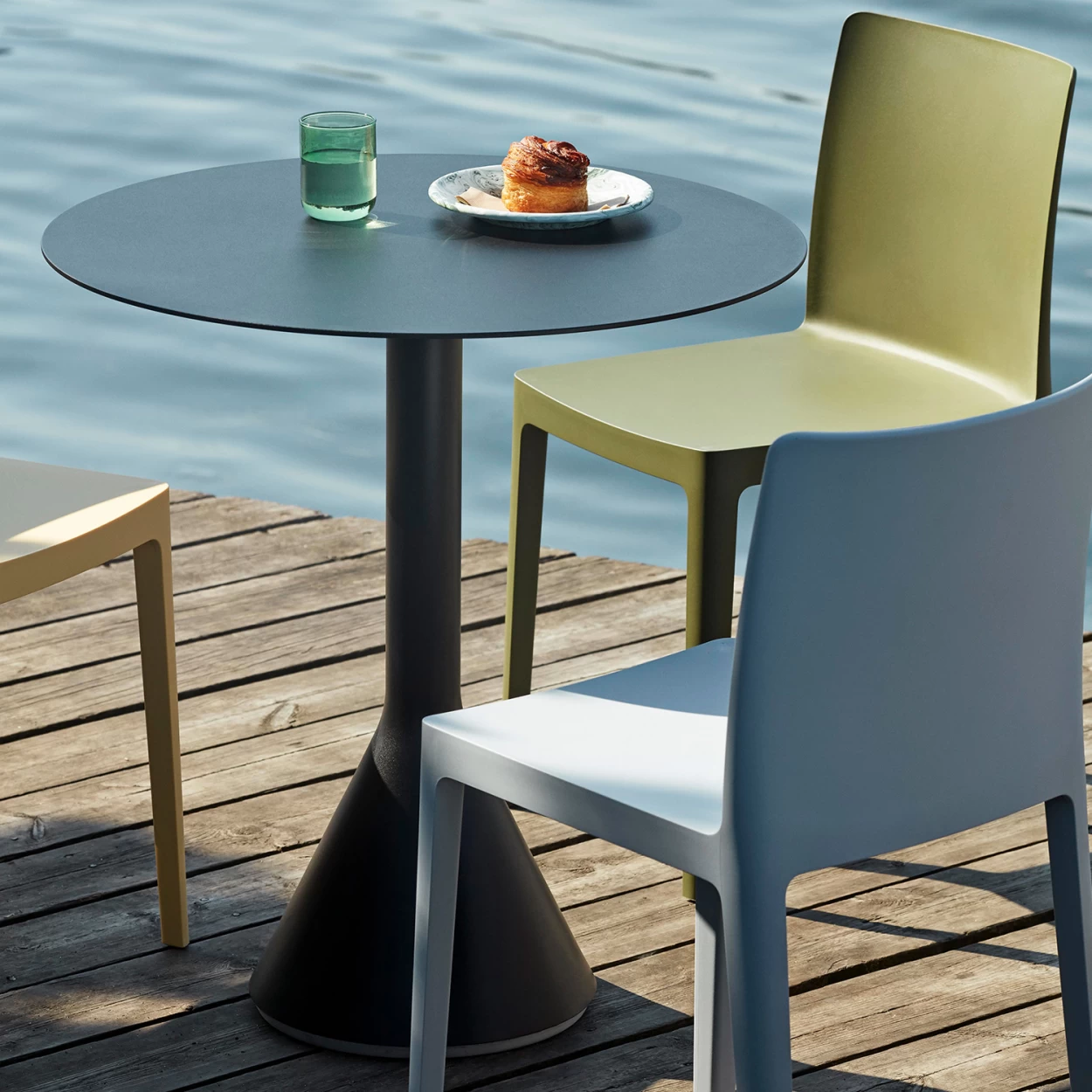 Beistelltisch Palissade Cone Farbe Anthracite 70 Cm Von HAY – Bild 4