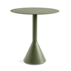 Beistelltisch Palissade Cone Farbe Olive 70 Cm Von HAY