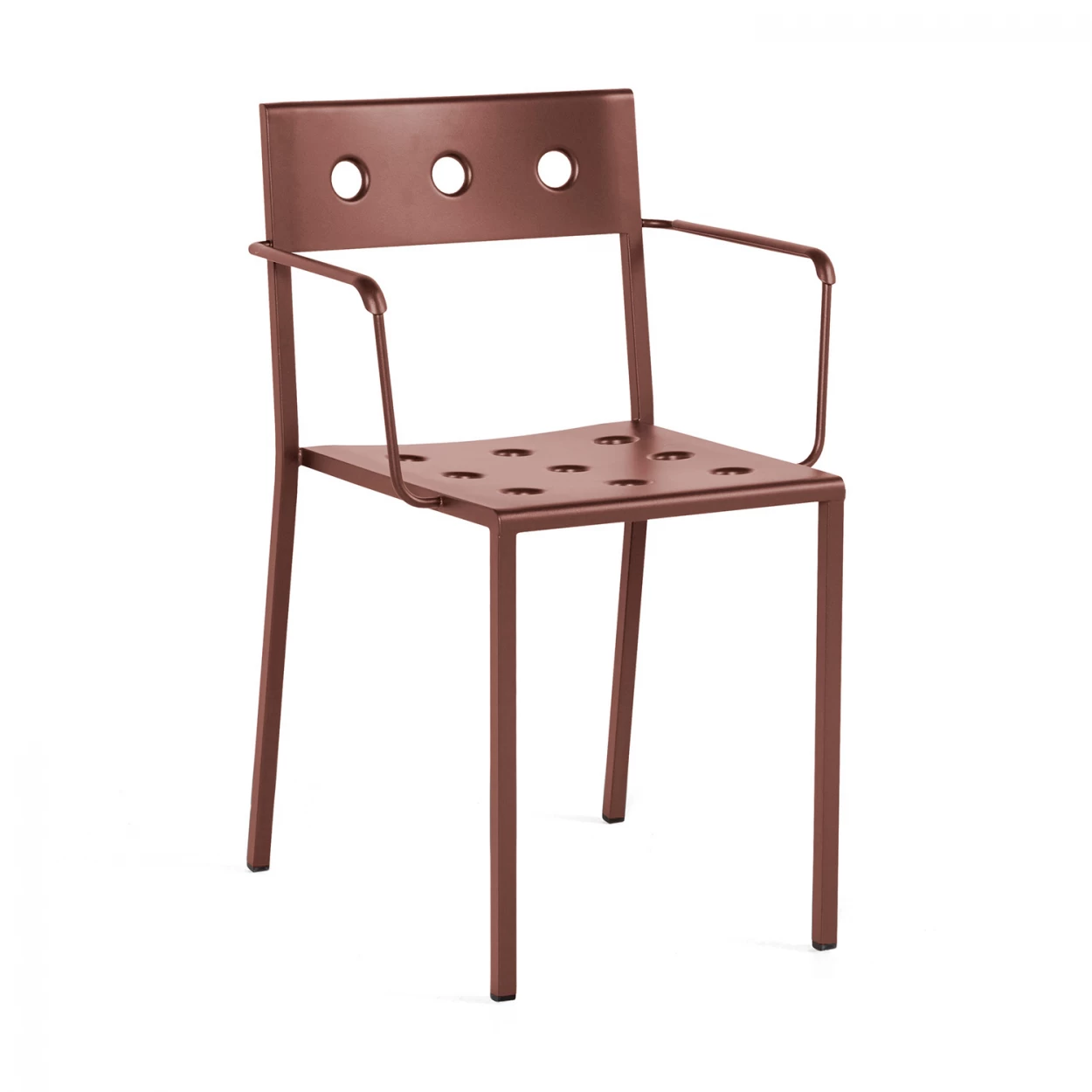 Stuhl Balcony Mit Armlehne Farbe Iron Red