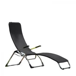 Terrassenliege Fiam Samba Farbe Schwarz