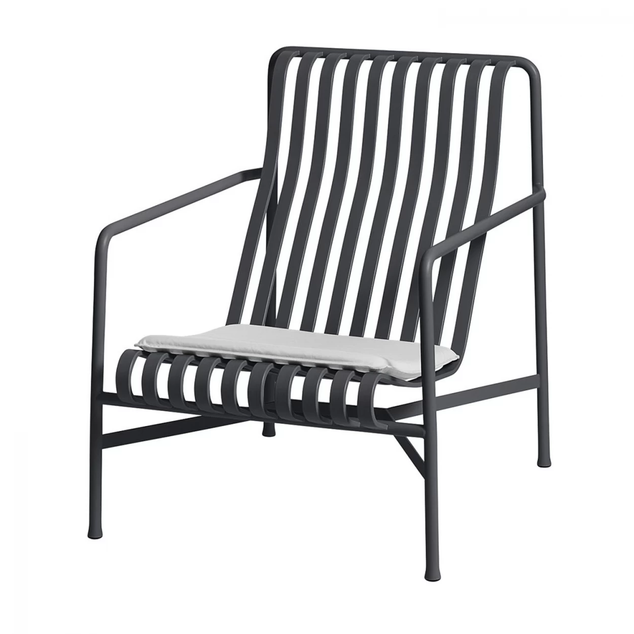 Sitzkissen Stuhl Lounge Palissade Farbe Sky Grey – Bild 2