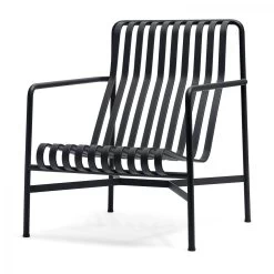 Stuhl Lounge High Palissade Farbe Anthracite