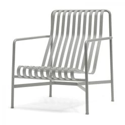 Stuhl Lounge High Palissade Farbe Sky Grey