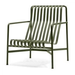 Stuhl Lounge High Palissade Farbe Olive