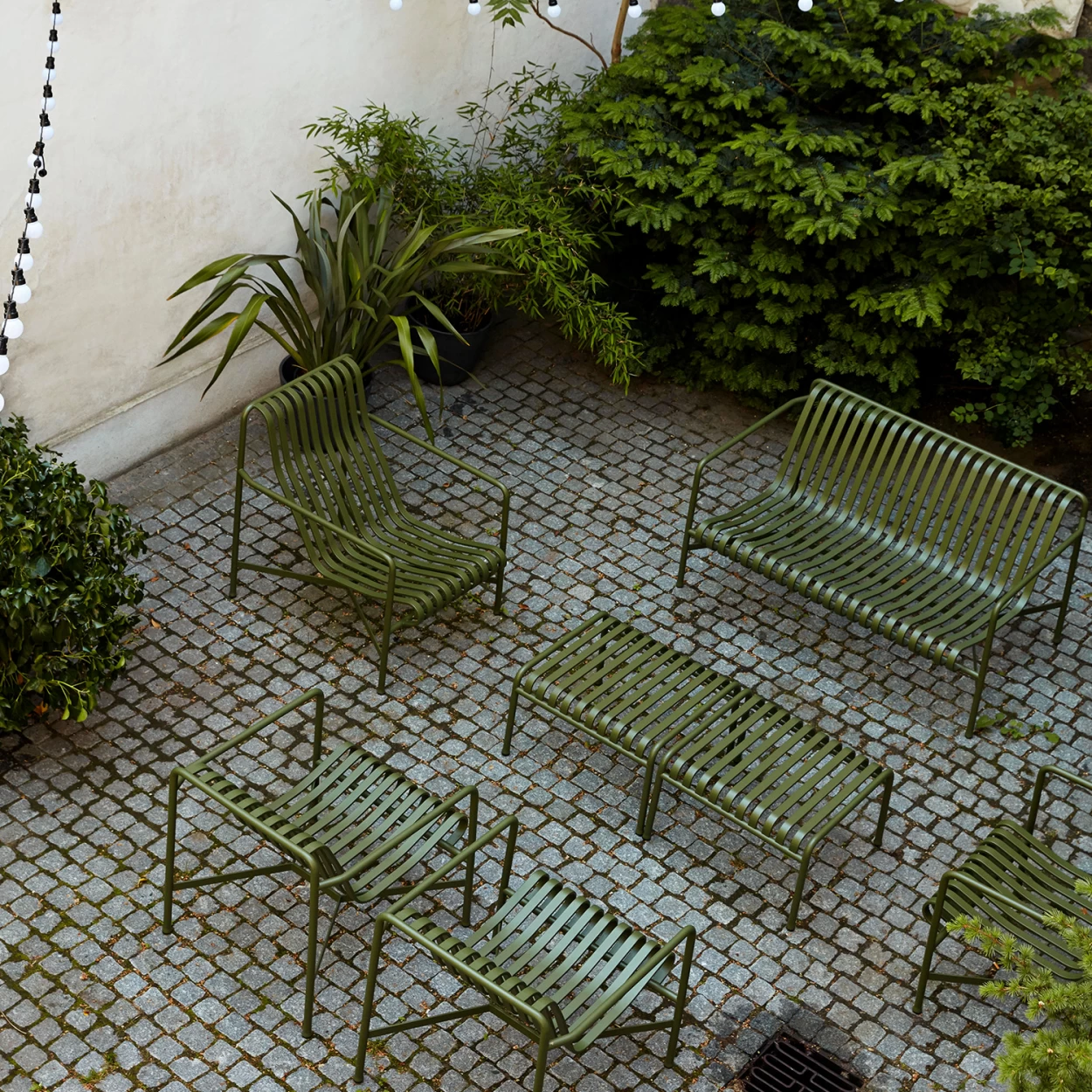 Stuhl Lounge High Palissade Farbe Sky Grey – Bild 3