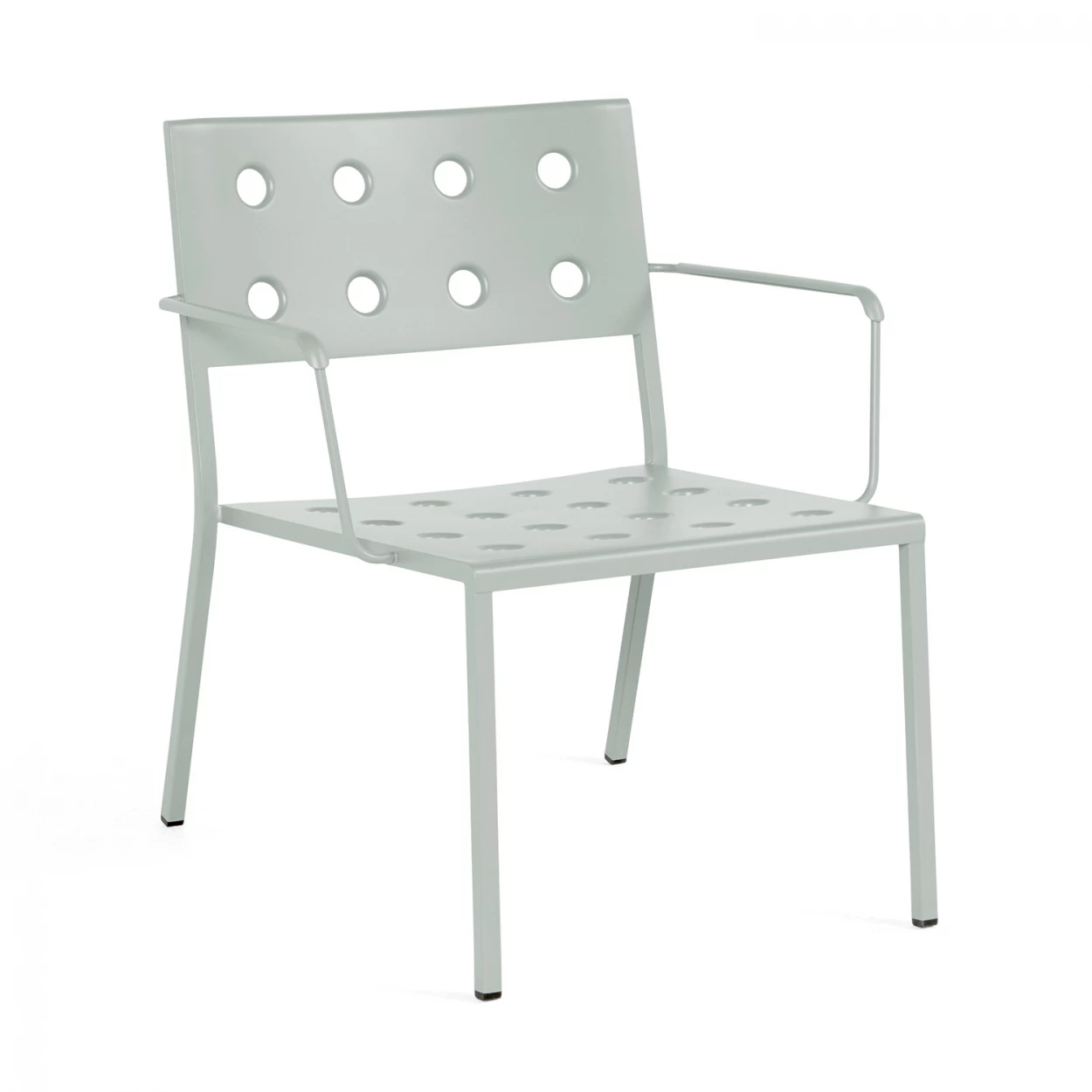 Stuhl Balcony Lounge Chair Mit Armlehne Farbe Desert Green Von HAY