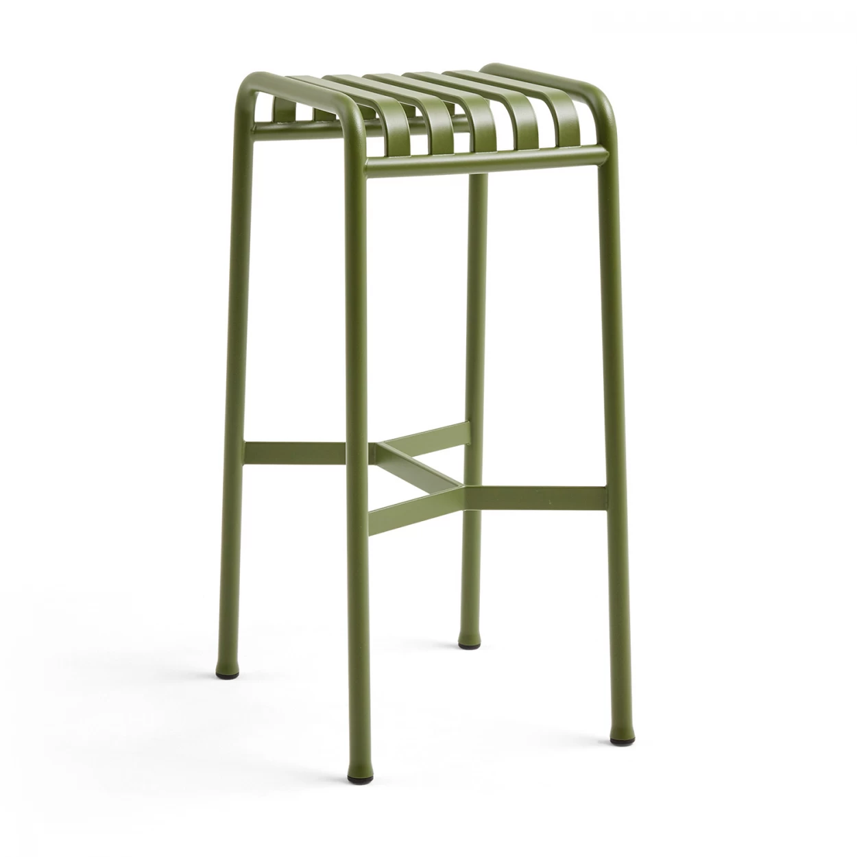 Barhocker Palissade Farbe Olive Von HAY