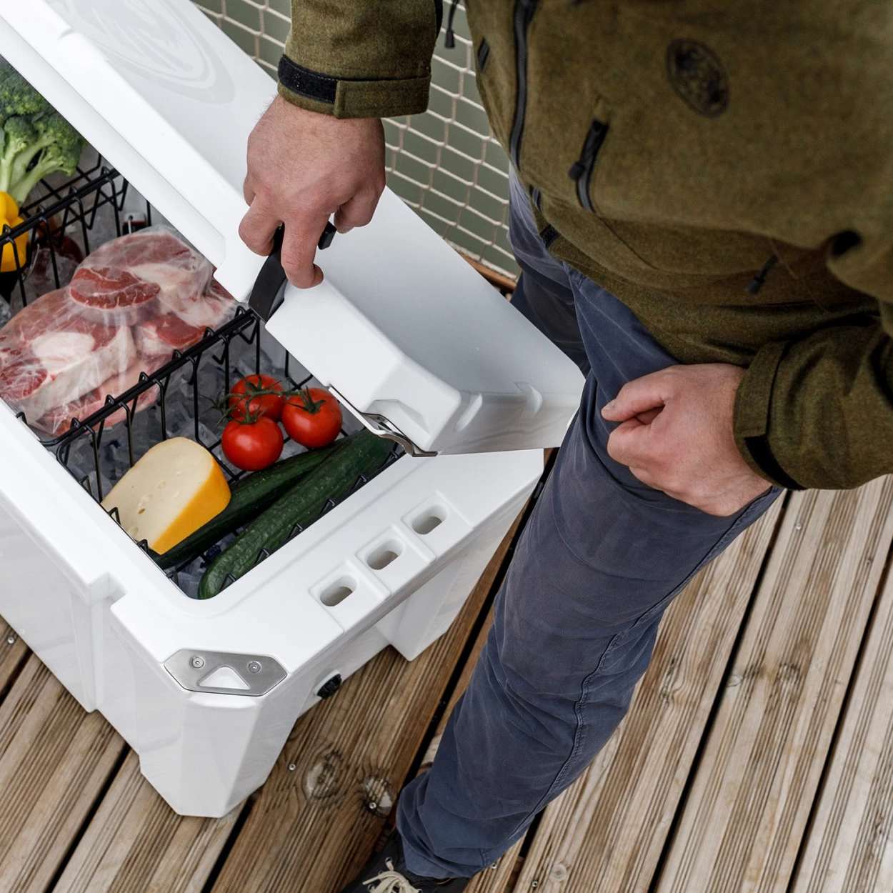 Petromax Einsatzkorb Für Kühlbox 50 L – Bild 2