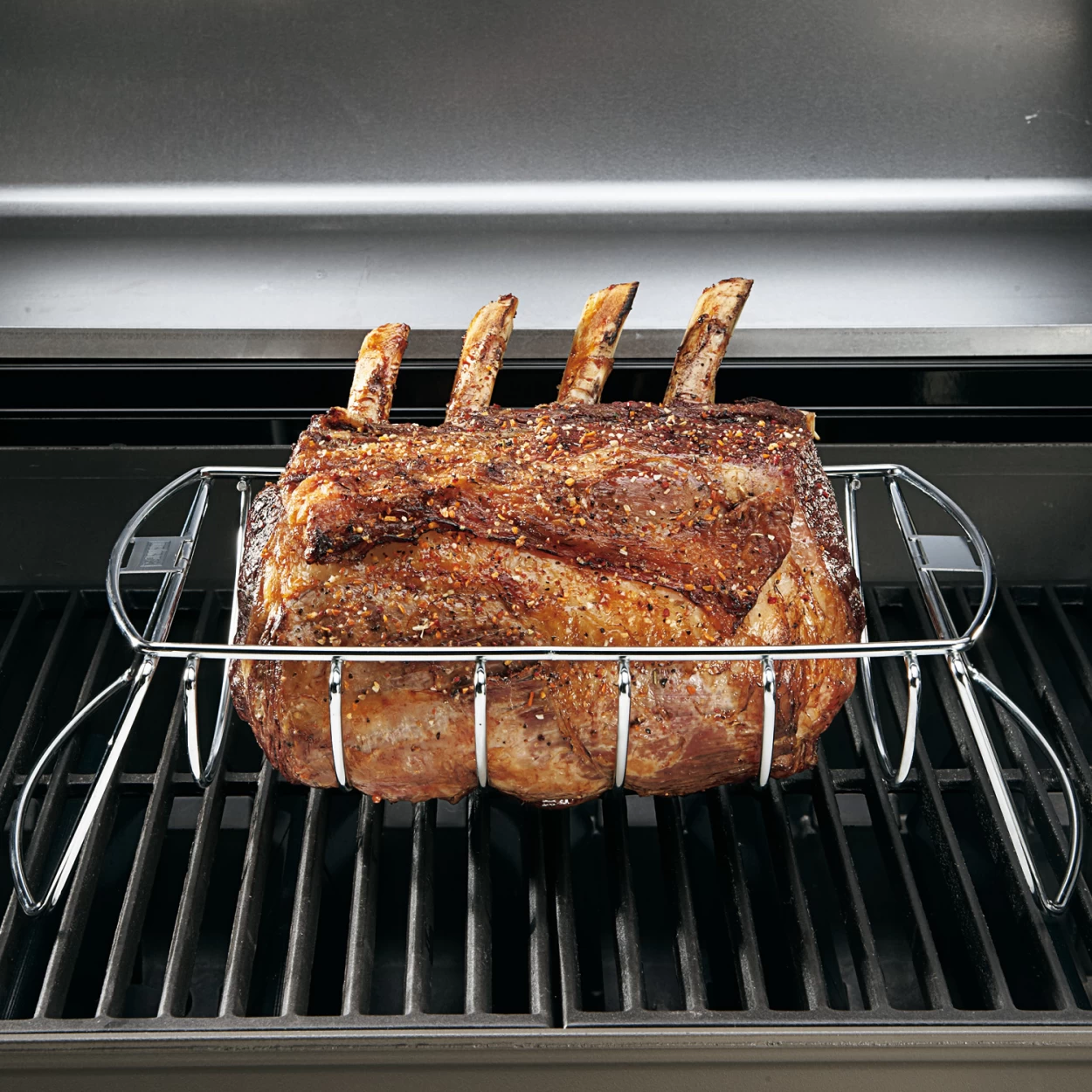 Weber Spare Rib Halter U. Bratenkorb â Bild 2