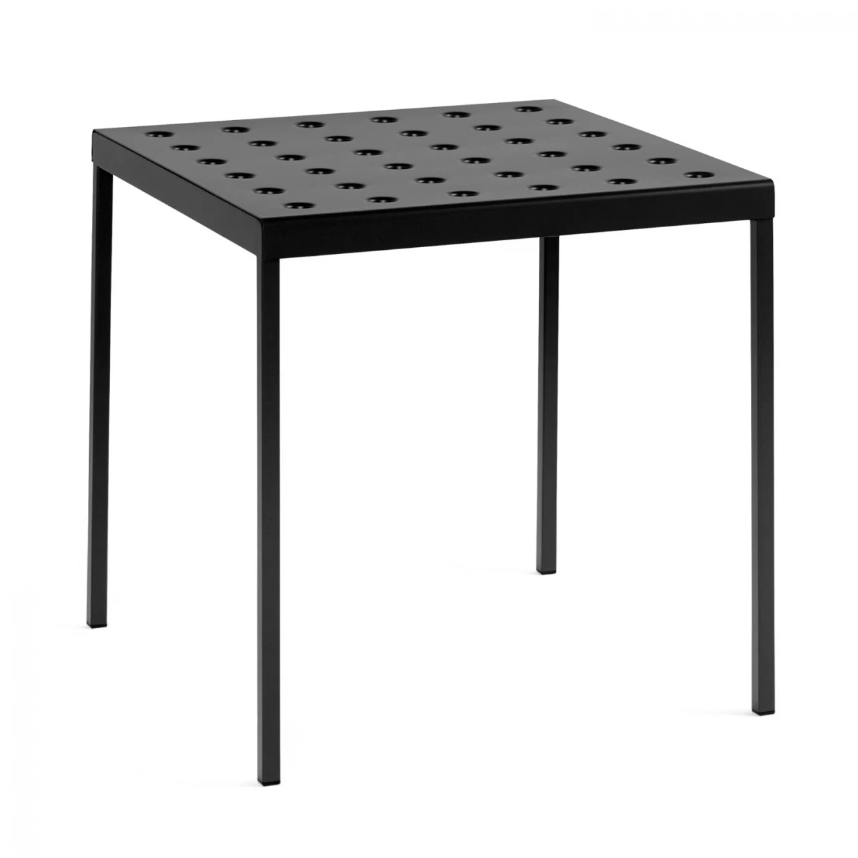 Tisch Balcony Quadratisch Farbe Anthracite Von HAY