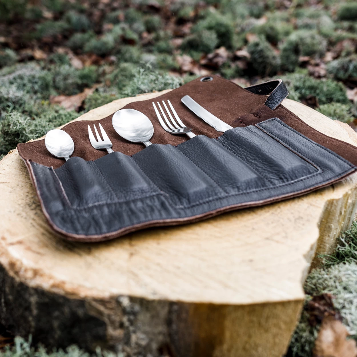 Petromax Bestecktasche Aus Leder â Bild 2
