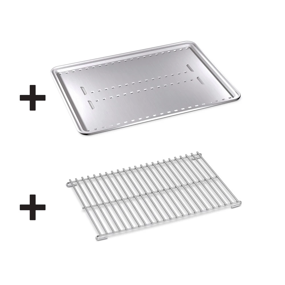 Weber Gasgrill Q 3200 Station, Blackline Mit Hitzeschild Und Bratenrost – Bild 4