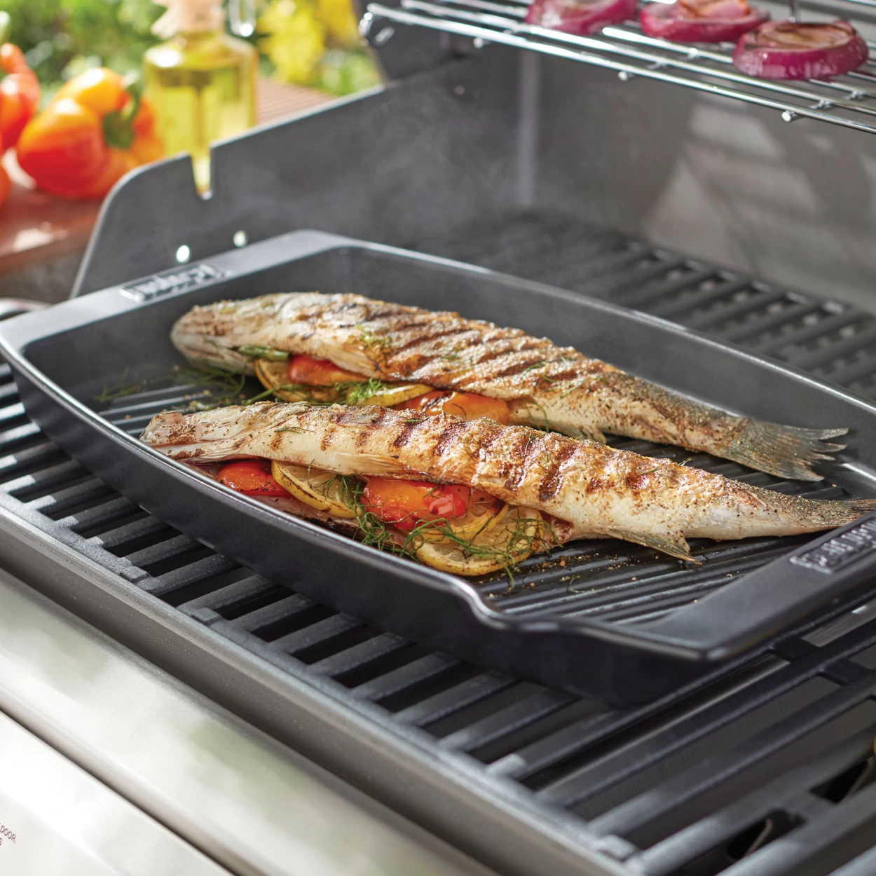 Weber Keramische Fischgrillplatte â Bild 7