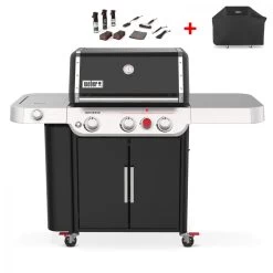 Weber Gasgrill Genesis E-335, Black + Weststyle Edition