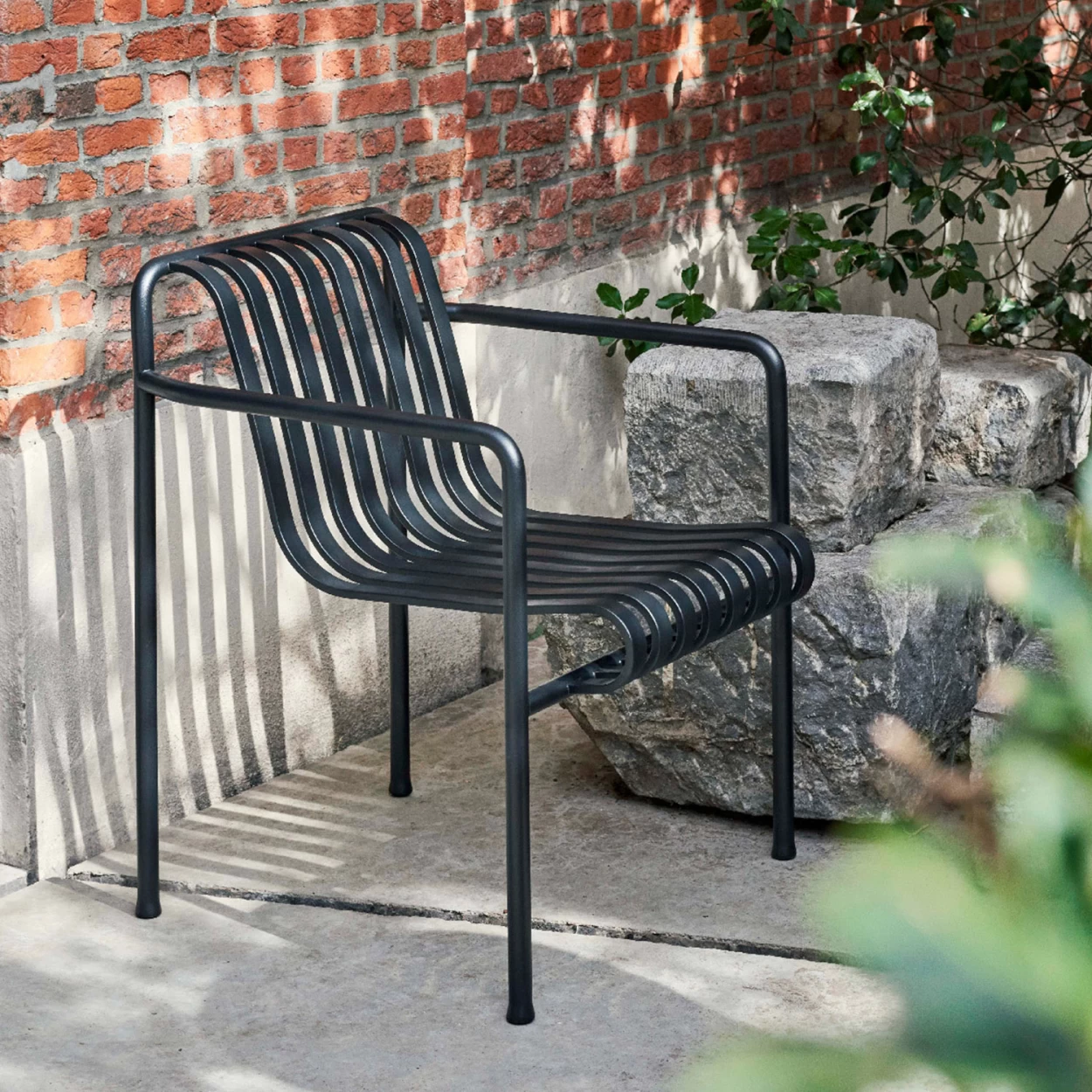 Sessel Dining Palissade Farbe Anthracite Von HAY – Bild 2