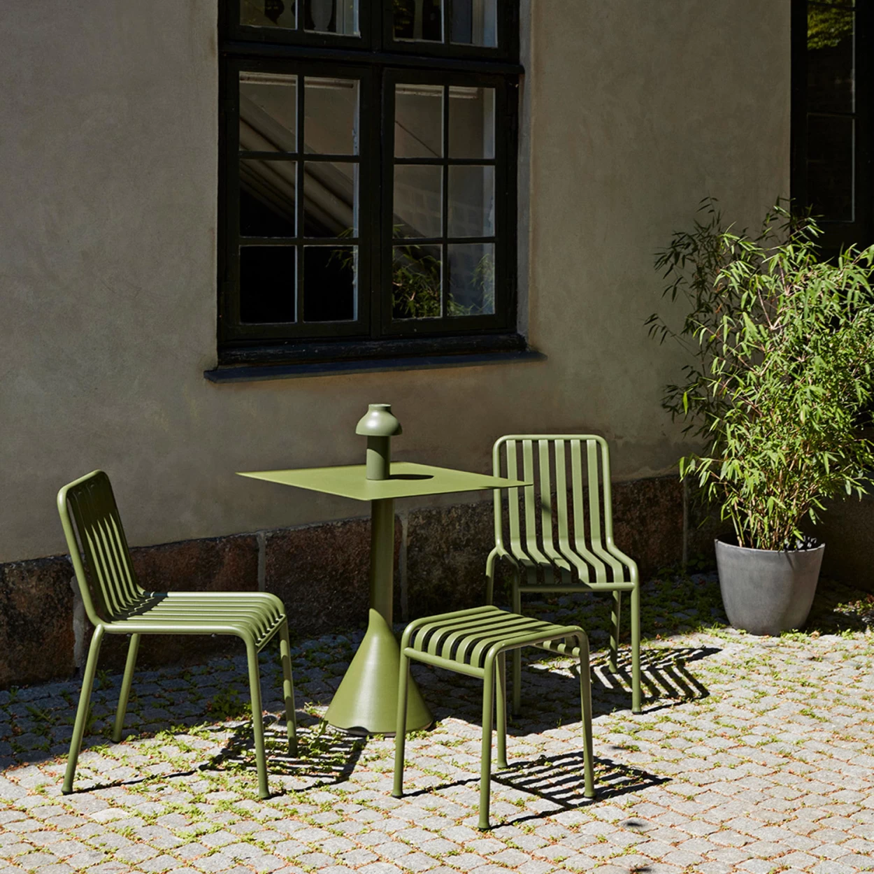 Stuhl Palissade Farbe Olive Von HAY – Bild 2