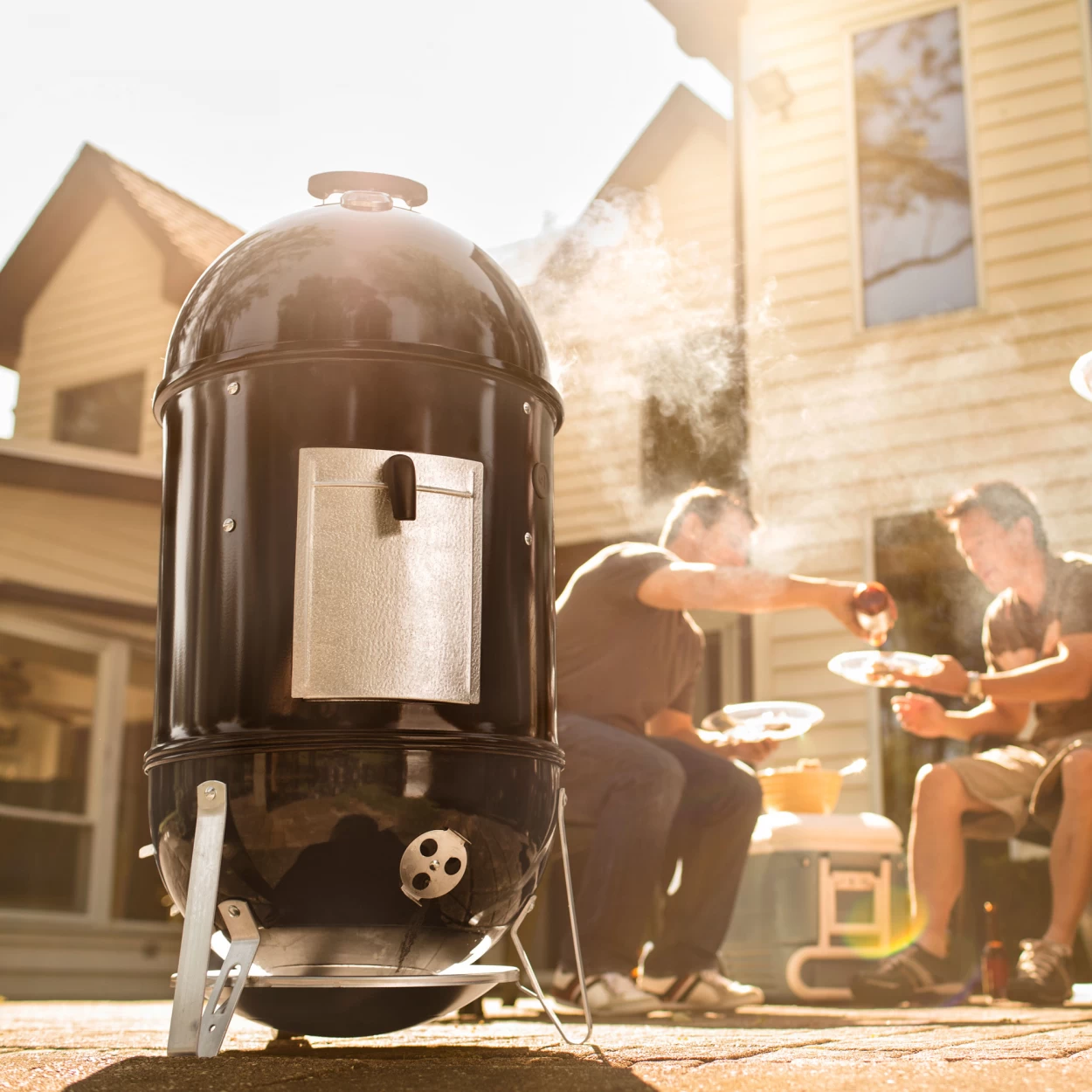 Weber Smokey Mountain Cooker 47 Cm + Inklusive Abdeckhaube â Bild 6