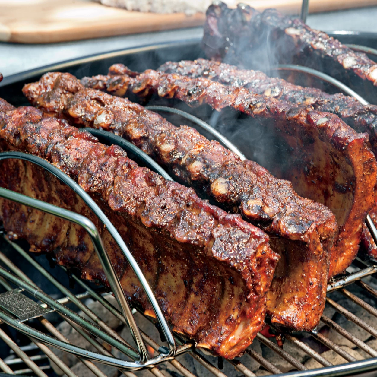 Weber Spare Rib Halter U. Bratenkorb â Bild 5