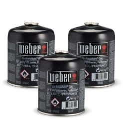 Weber Gas-Kartusche 3er Für Q 100-/1000 Serie, Performer, Go Anywhere