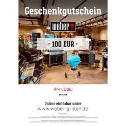 Weber Geschenkgutschein 100 EUR