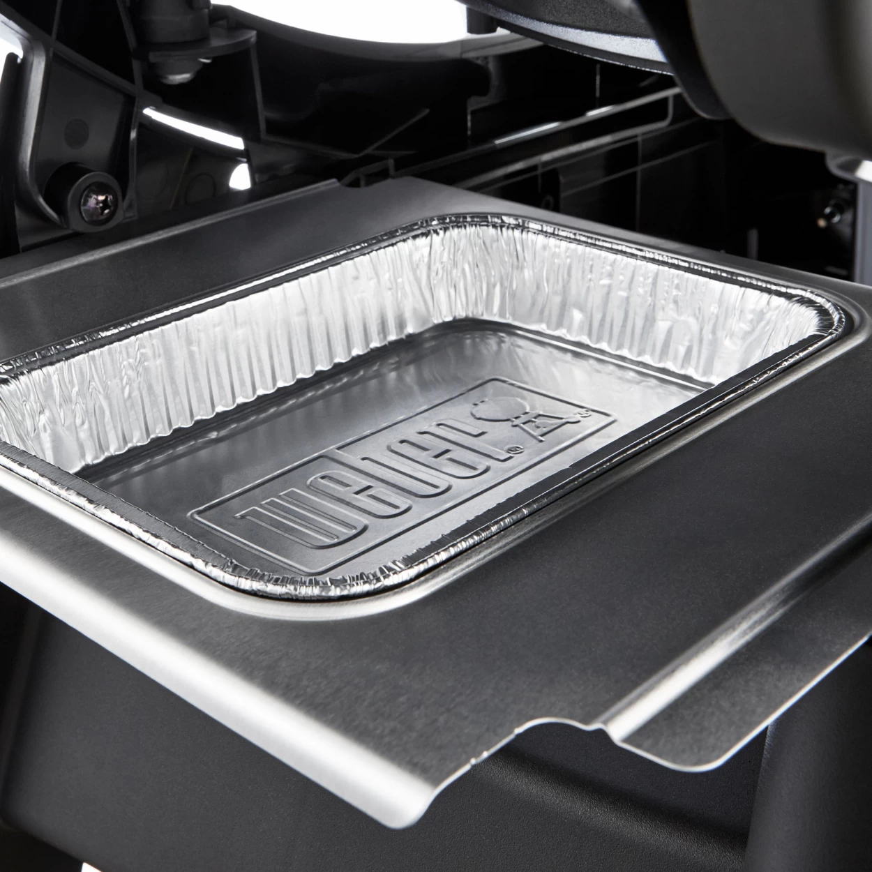 Weber Gasgrill Q 3200 Station, Blackline Mit Hitzeschild Und Bratenrost – Bild 7