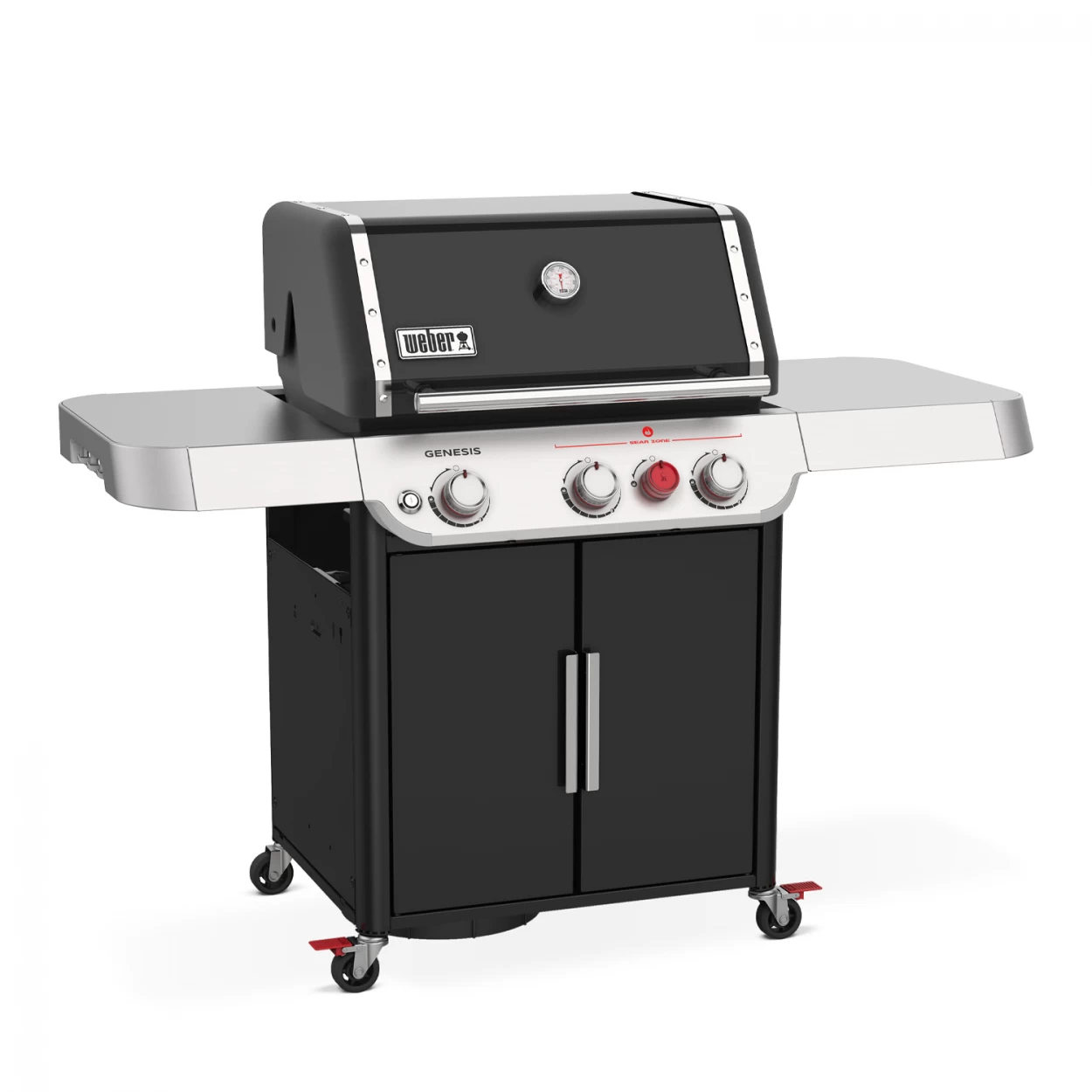 Weber Gasgrill Genesis E-325s, Black, Inklusive Abdeckhaube – Bild 2
