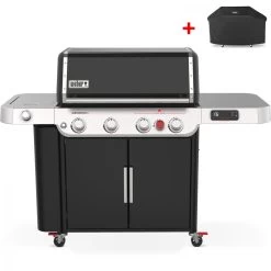 Weber Gasgrill Genesis EX-435, Black, Inklusive Abdeckhaube