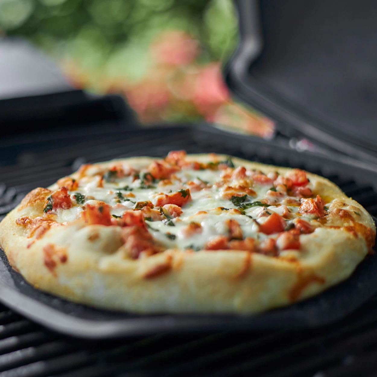 Weber Glasierter Pizzastein Rund, 26 Cm – Bild 3