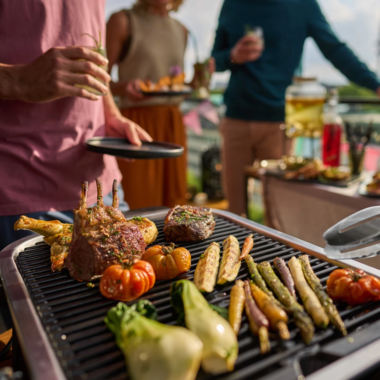 Weber Elektrogrill Lumin, Mint Green â Bild 2