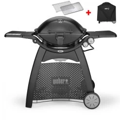 Weber Gasgrill Q 3200 Station, Blackline + Weststyle Edition