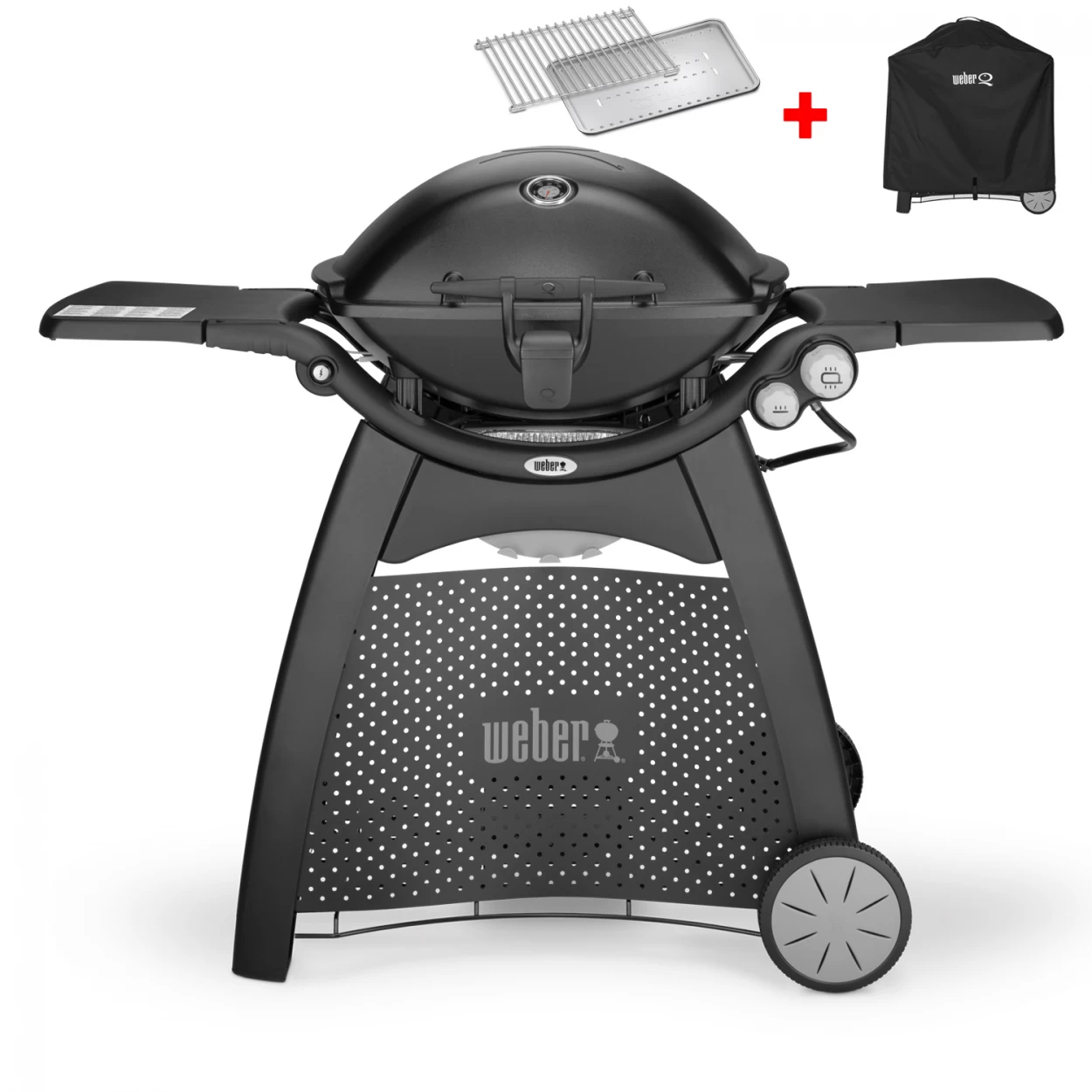 Weber Gasgrill Q 3200 Station, Blackline + Weststyle Edition