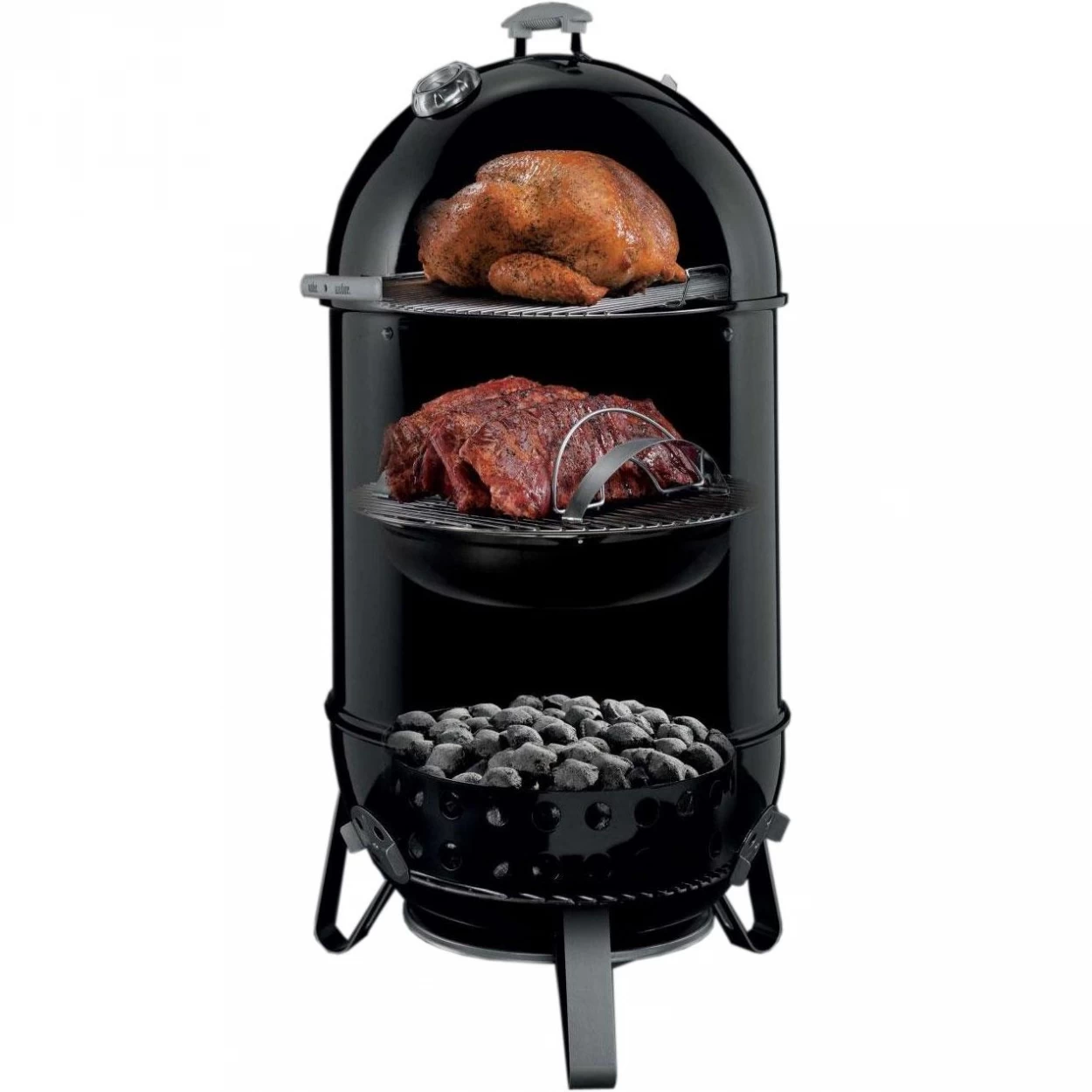 Weber Smokey Mountain Cooker 47 Cm + Inklusive Abdeckhaube â Bild 2