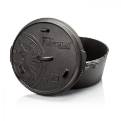 Petromax Feuertopf Ft9 Planer Boden, Ohne Füße