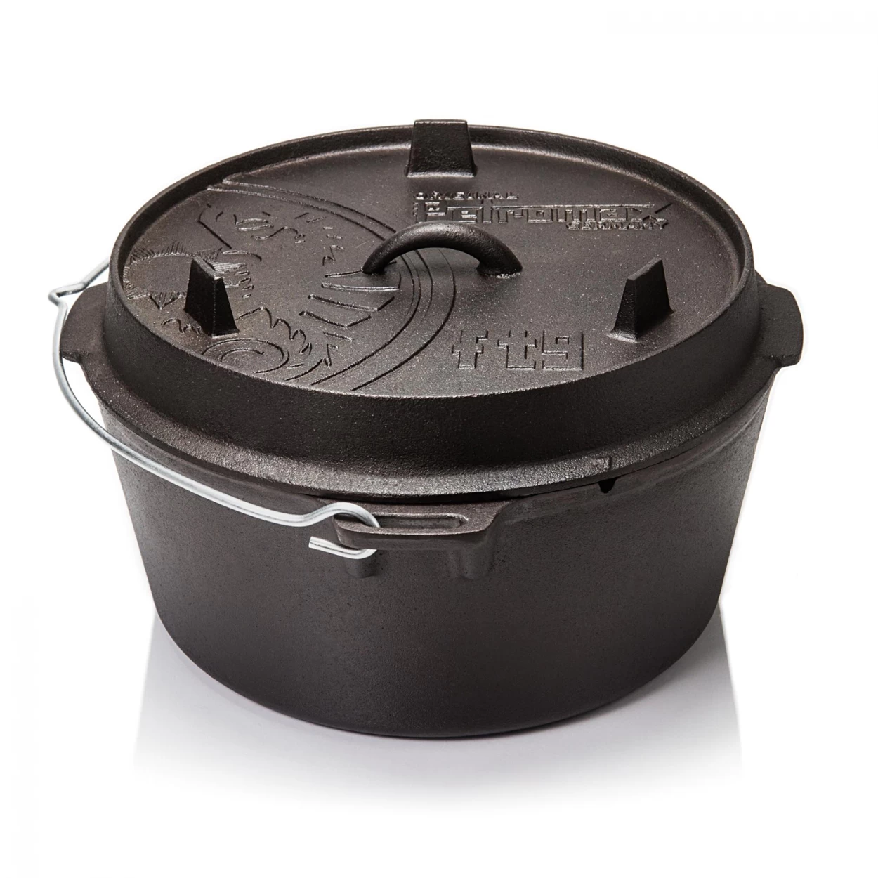 Petromax Feuertopf Ft9 Planer Boden, Ohne Füße – Bild 2