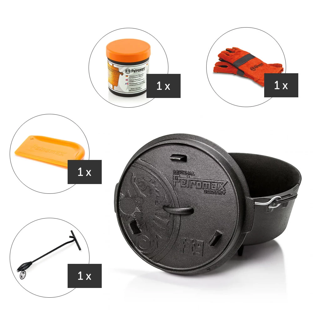 Petromax Feuertopf Starter Set, Groß