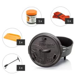 Petromax Feuertopf Starter Set, Klein