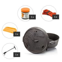 Petromax Feuertopf Starter Set, Mittel